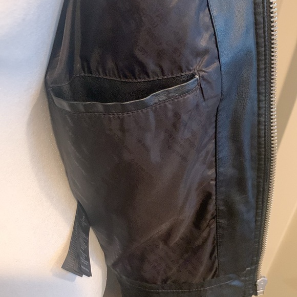 G-STAR RAW Men’s Leather Jacket - Picture 9 of 16